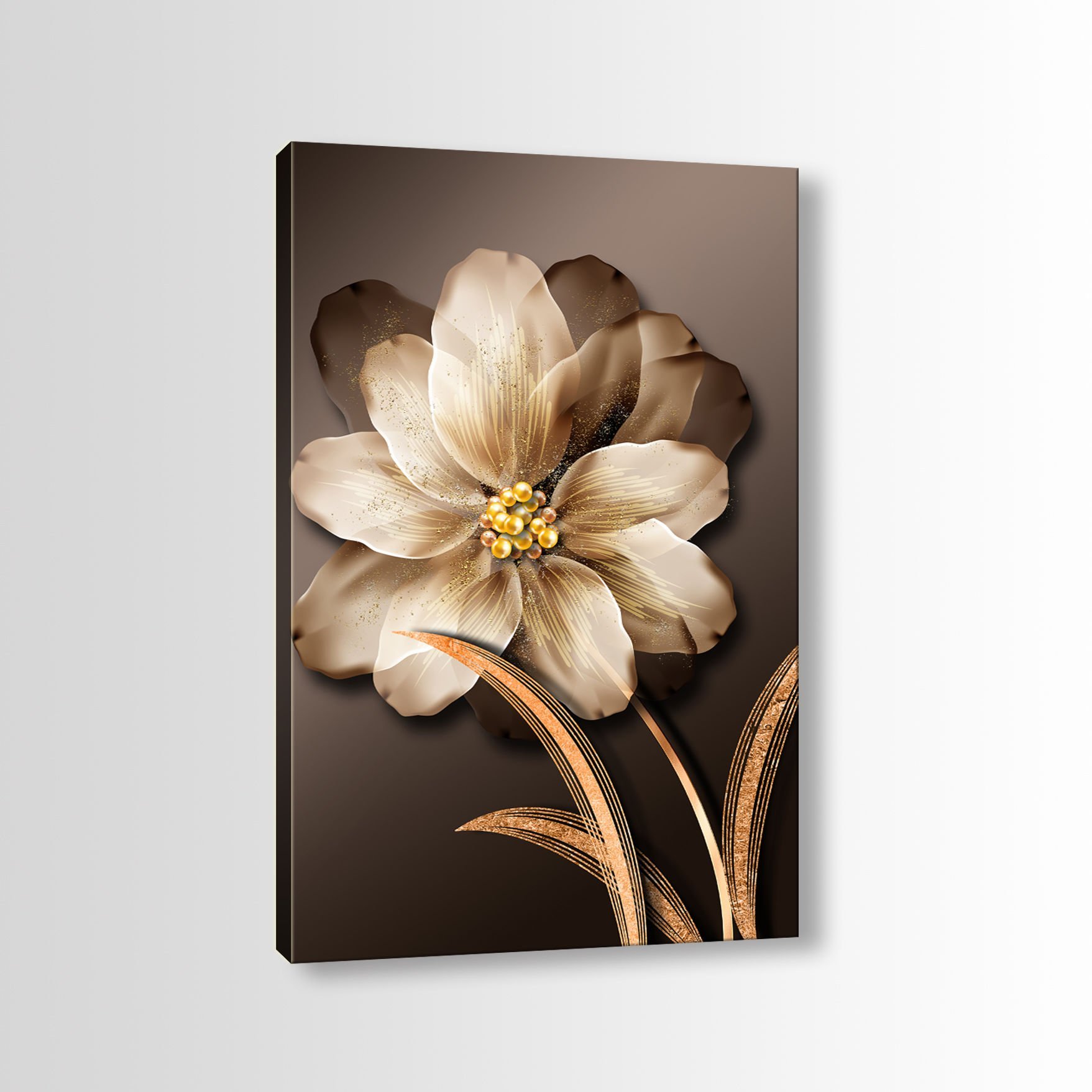 Çiçek Kanvas Tablo