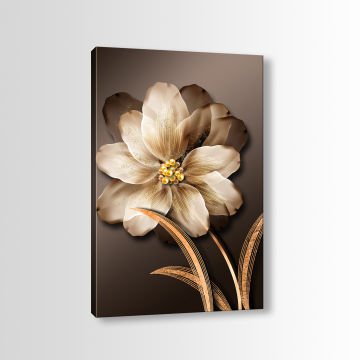 Çiçek Kanvas Tablo