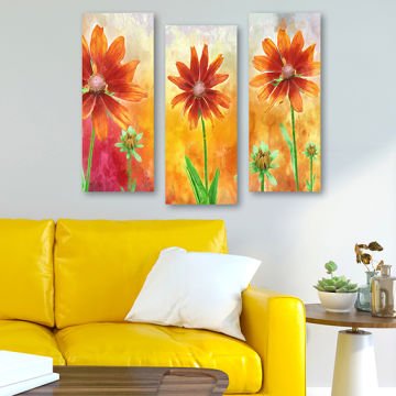 3 Parçalı Mdf Tablolar
