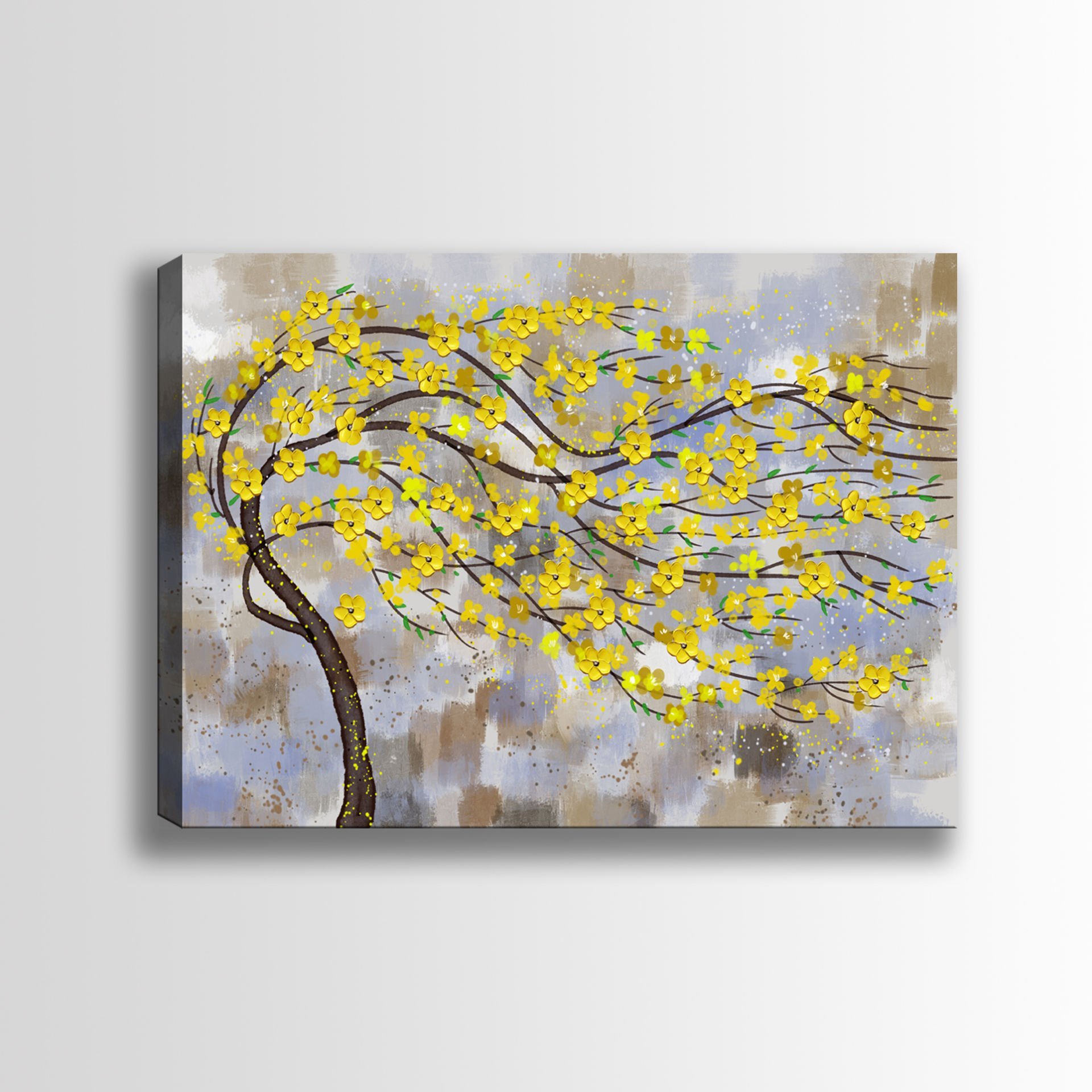 Kanvas Çiçek Tablo