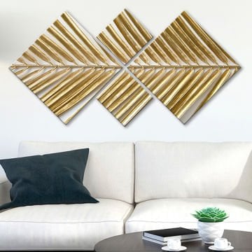 4 Parçalı Mdf Tablo