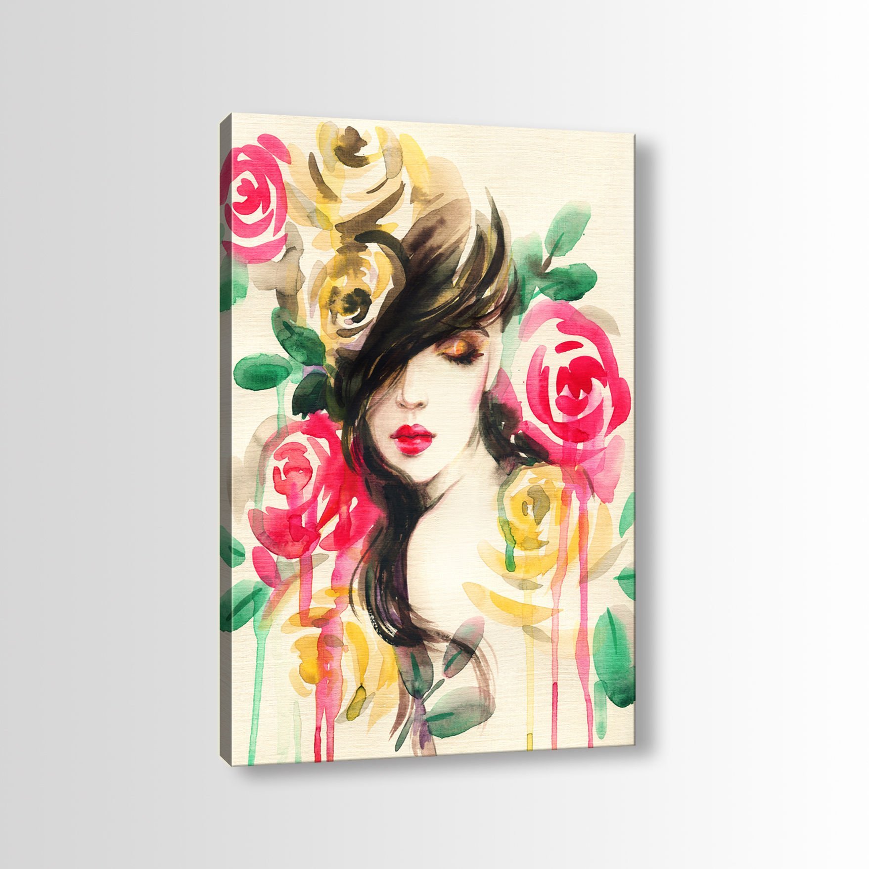 Portre ve İnsan Temalı Tablo