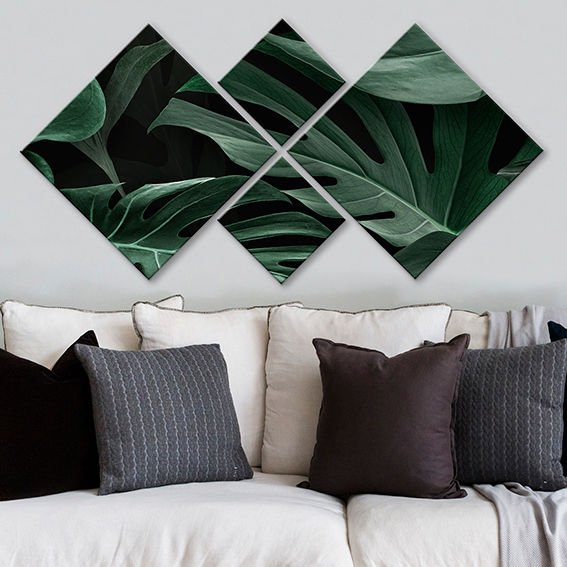 4 Parçalı Mdf Tablo