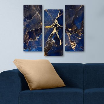 3 Parçalı Mdf Tablo