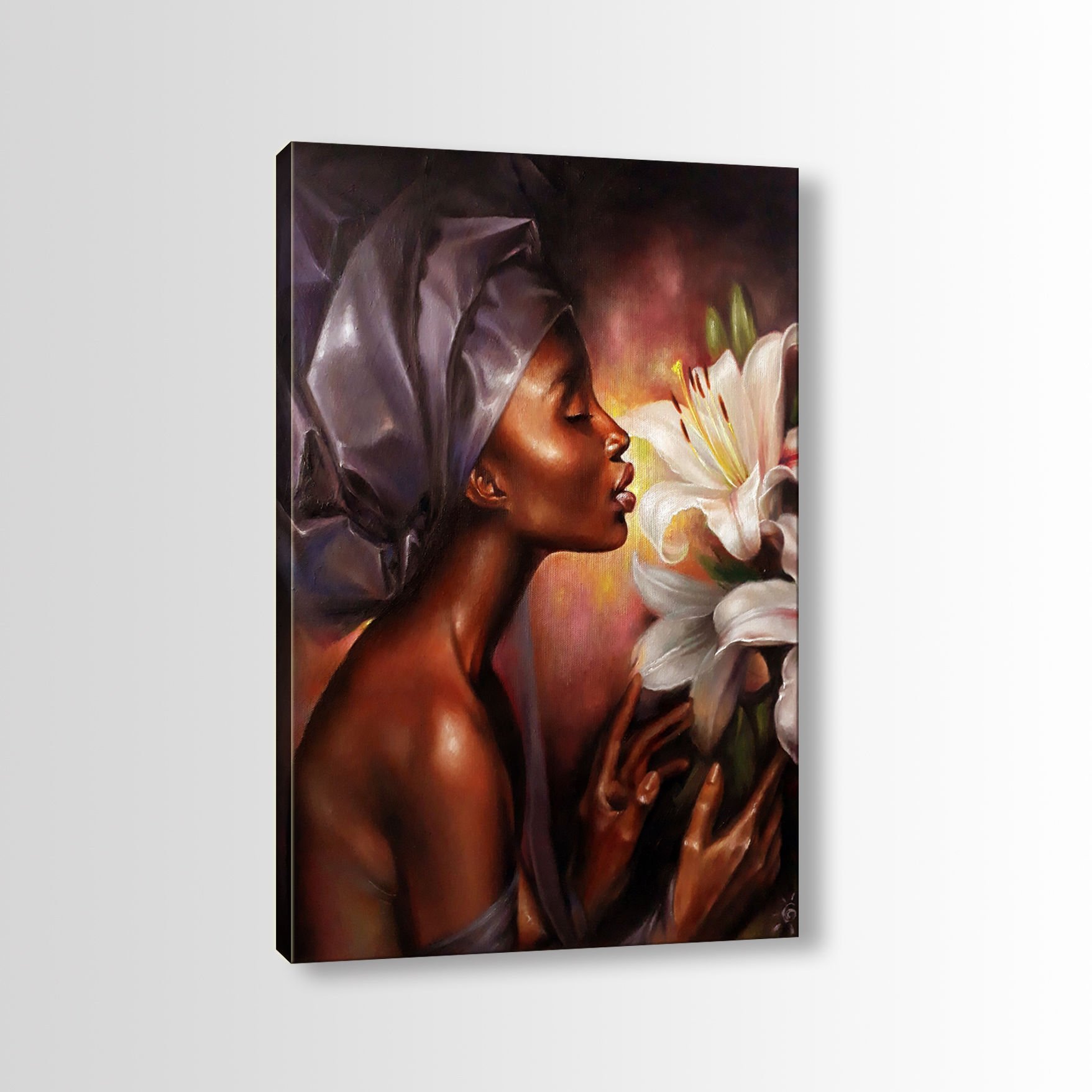 Portre ve İnsan Temalı Tablo