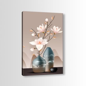 Çiçek Kanvas Tablo