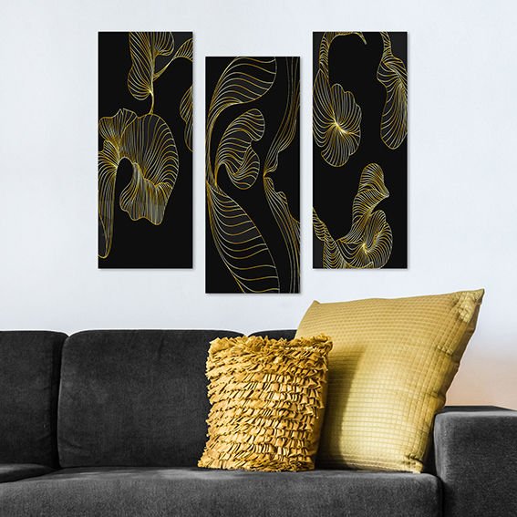 3 Parçalı Mdf Tablolar