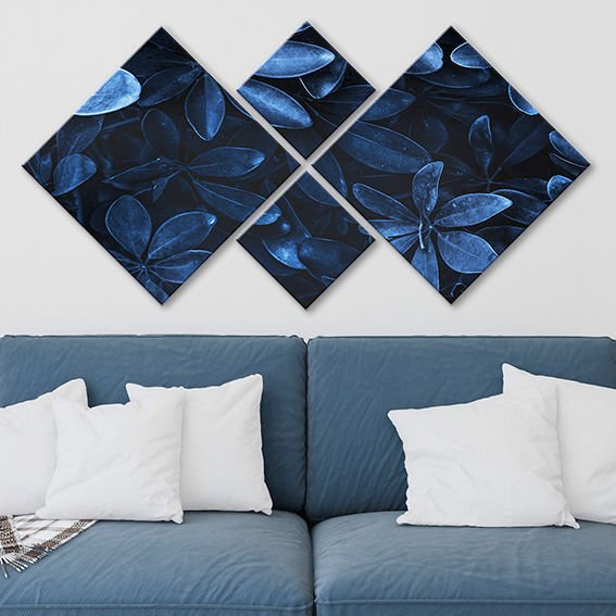 4 Parçalı Mdf Tablo
