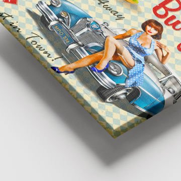 Dev Boyut Kanvas Tablo