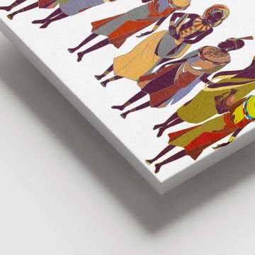 Dev Boyut Kanvas Tablo