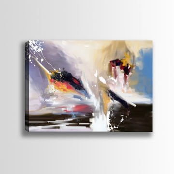 Soyut Kanvas Tablo