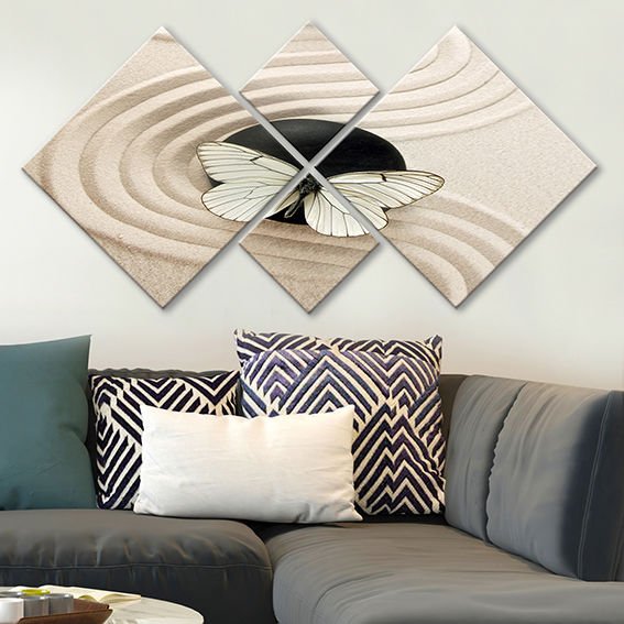 4 Parçalı Mdf Tablo