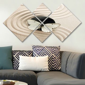4 Parçalı Mdf Tablo