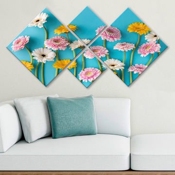 4 Parçalı Mdf Tablo