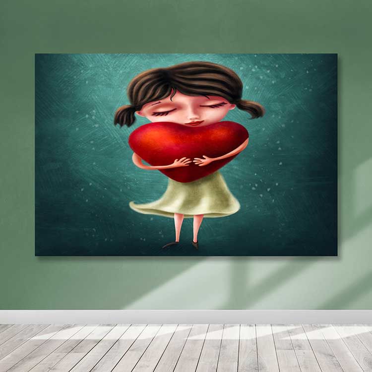 Dev Boyut Kanvas Tablo