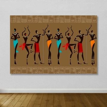 Dev Boyut Kanvas Tablo