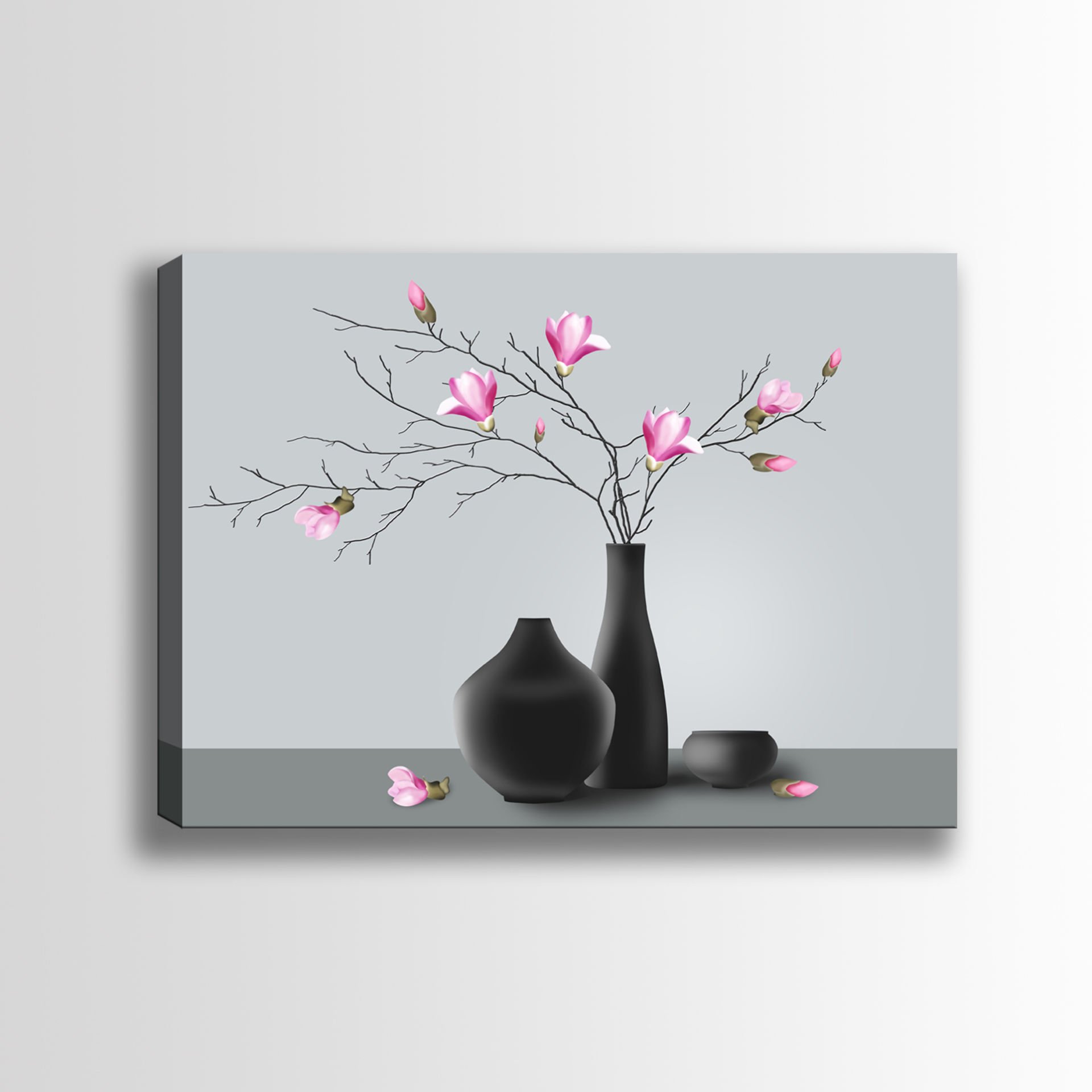 Çiçek Kanvas Tablo