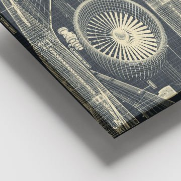 Dev Boyut Kanvas Tablo