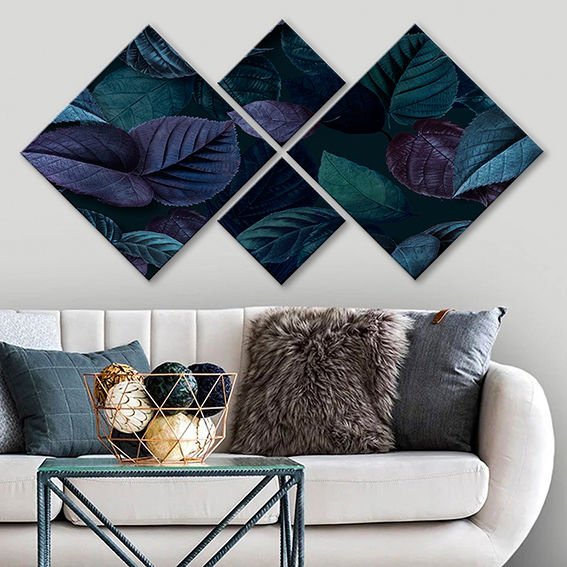 4 Parçalı Mdf Tablo