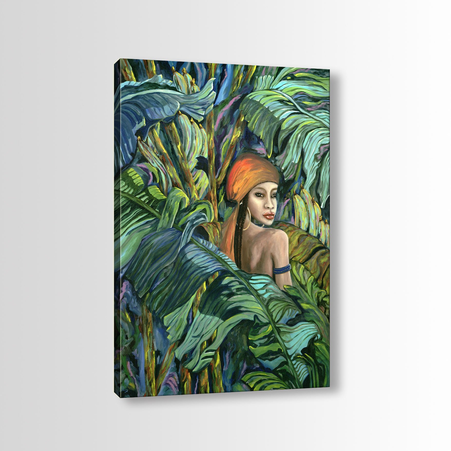 Portre ve İnsan Temalı Tablo