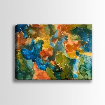 Soyut Kanvas Tablo