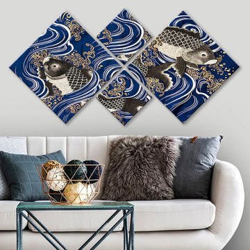 4 Parçalı Mdf Tablo
