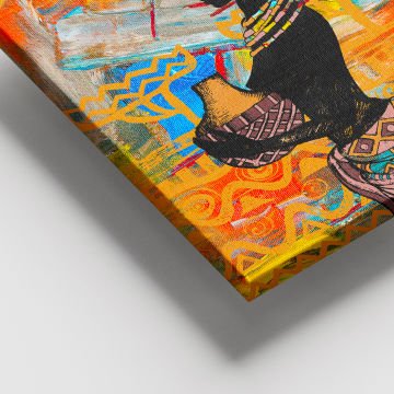 Dev Boyut Kanvas Tablo