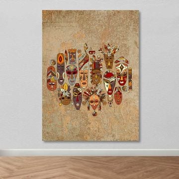 Dev Boyut Kanvas Tablo