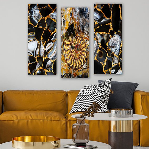 3 Parçalı Mdf Tablo