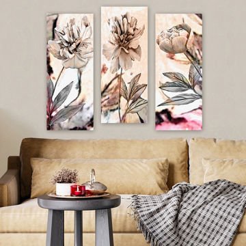 3 Parçalı Mdf Tablo