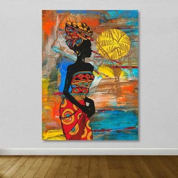 Dev Boyut Kanvas Tablo