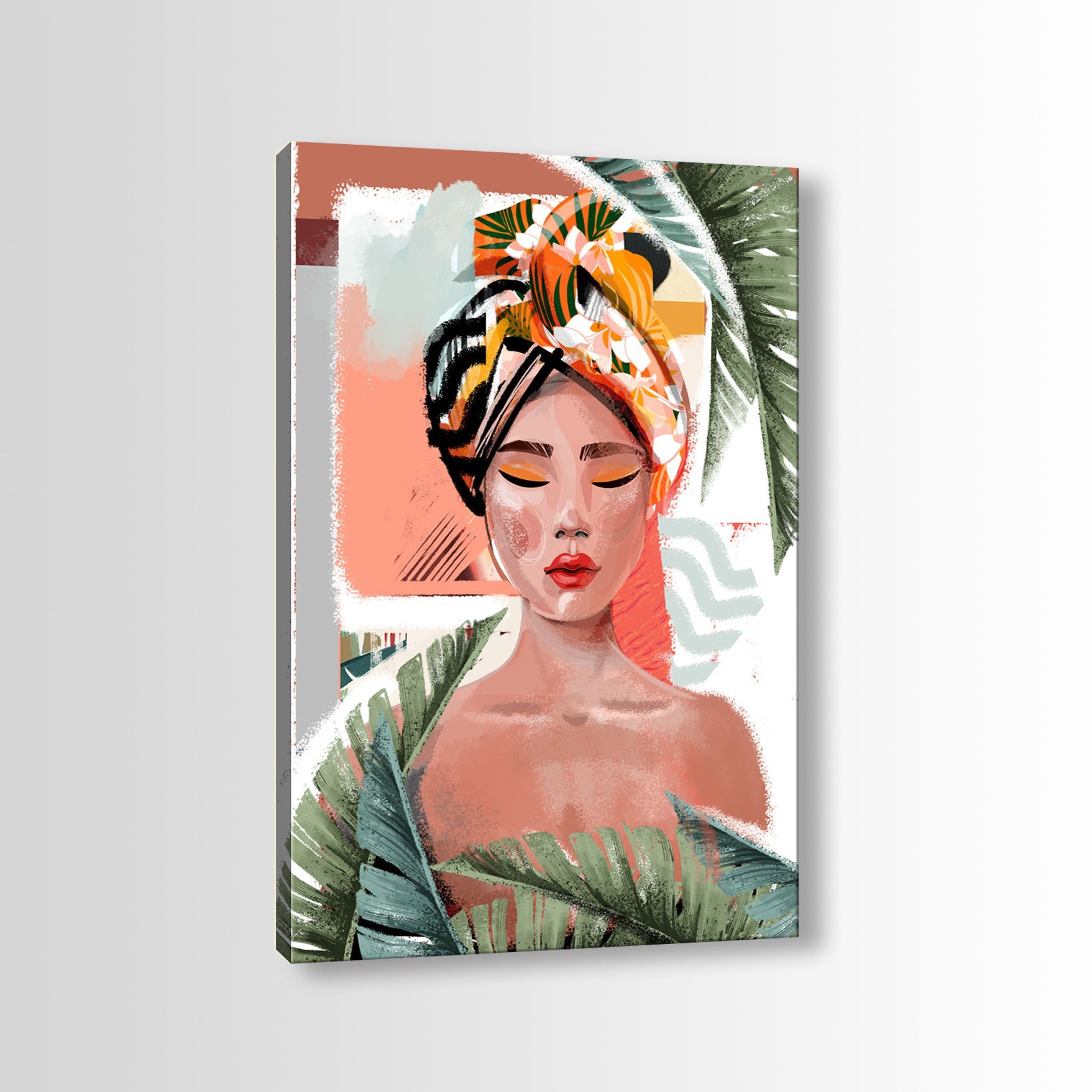 Portre ve İnsan Temalı Tablo