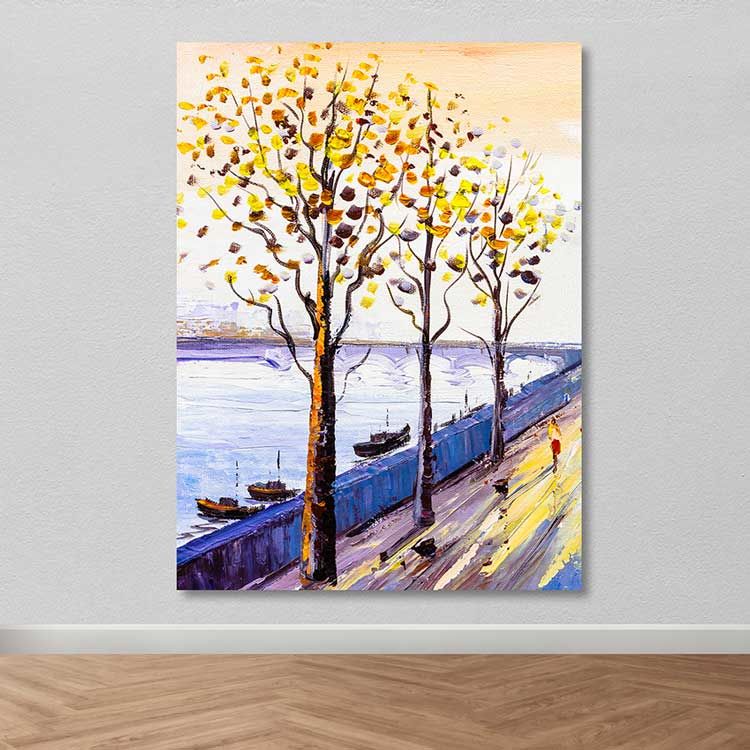 Dev Boyut Kanvas Tablo