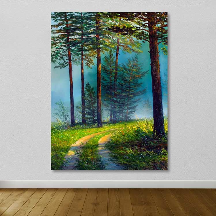 Dev Boyut Kanvas Tablo