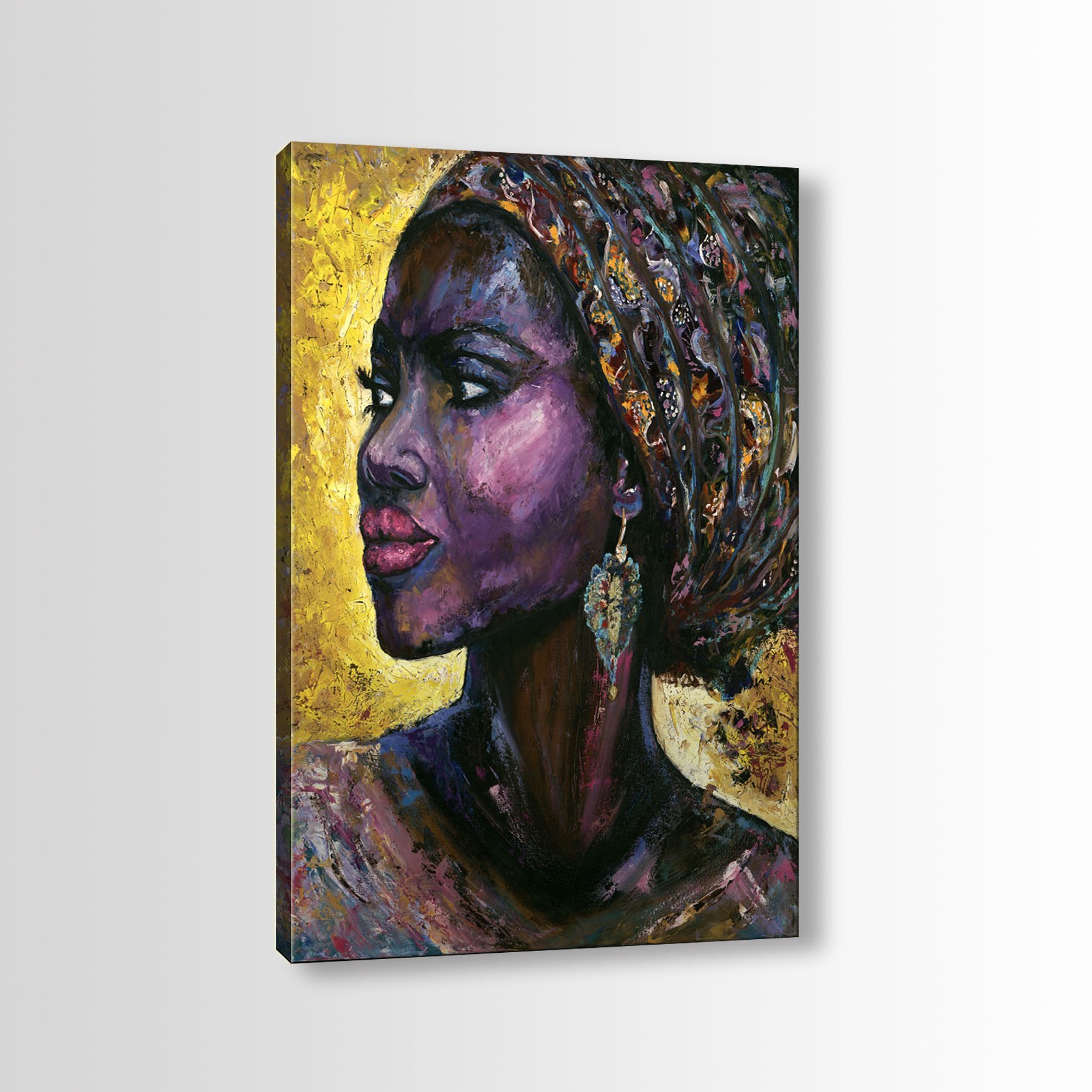 Portre ve İnsan Temalı Tablo