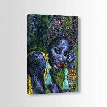 Portre ve İnsan Temalı Tablo