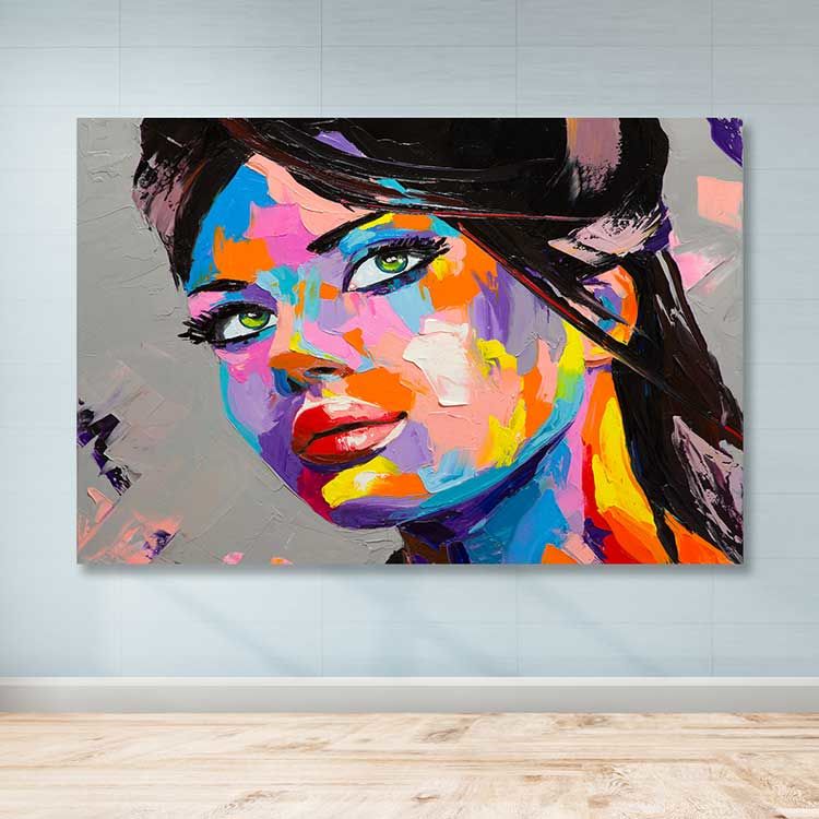 Dev Boyut Kanvas Tablo