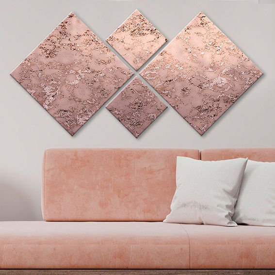 4 Parçalı Mdf Tablo