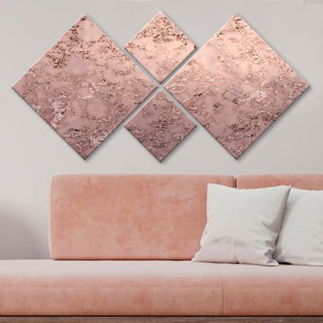 4 Parçalı Mdf Tablo