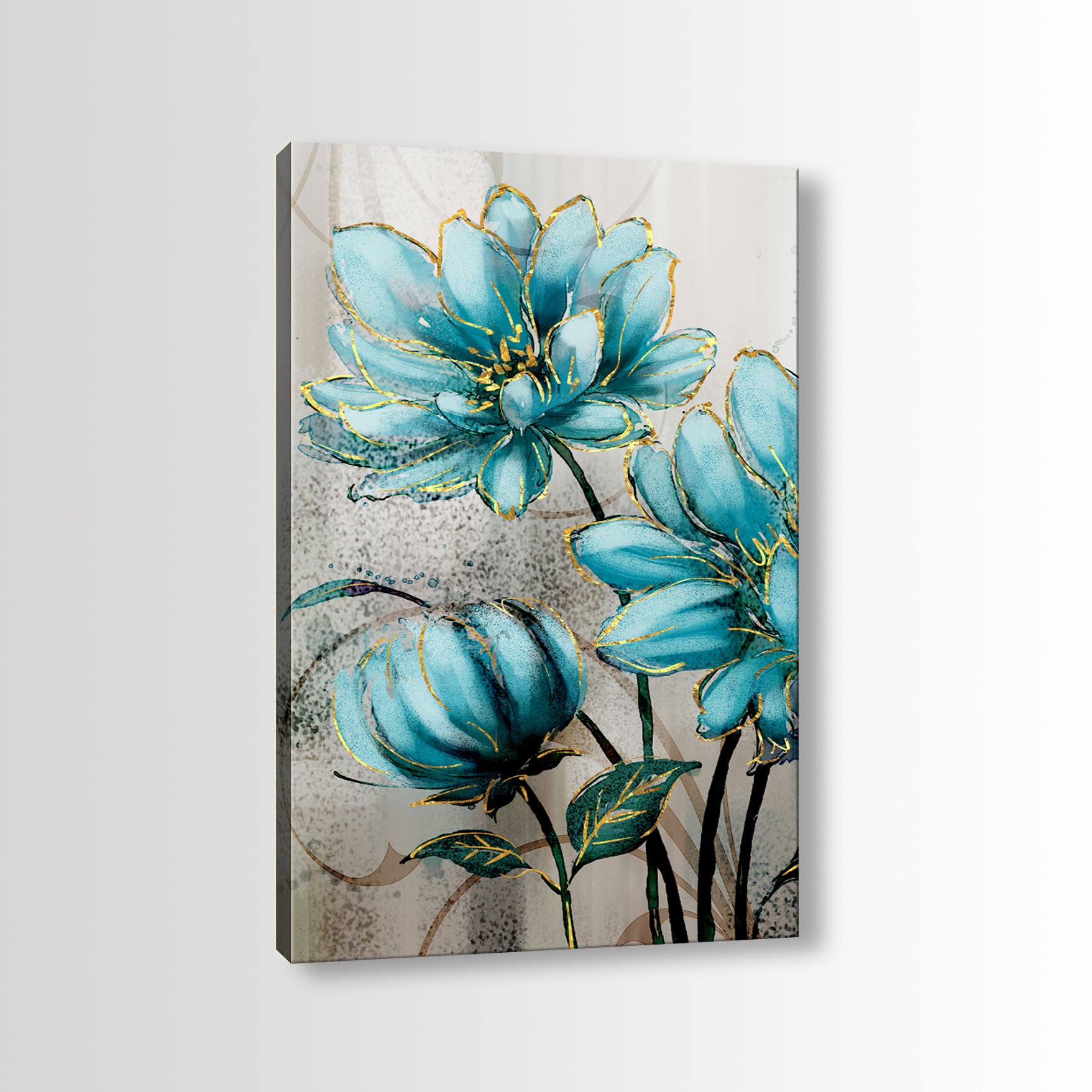 Çiçek Kanvas Tablo