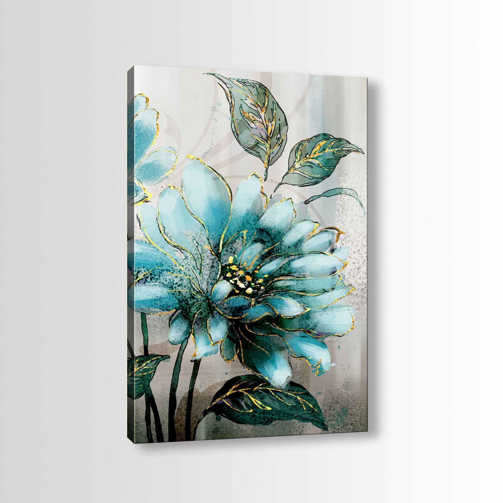 Çiçek Kanvas Tablo