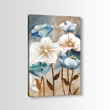 Çiçek Kanvas Tablo