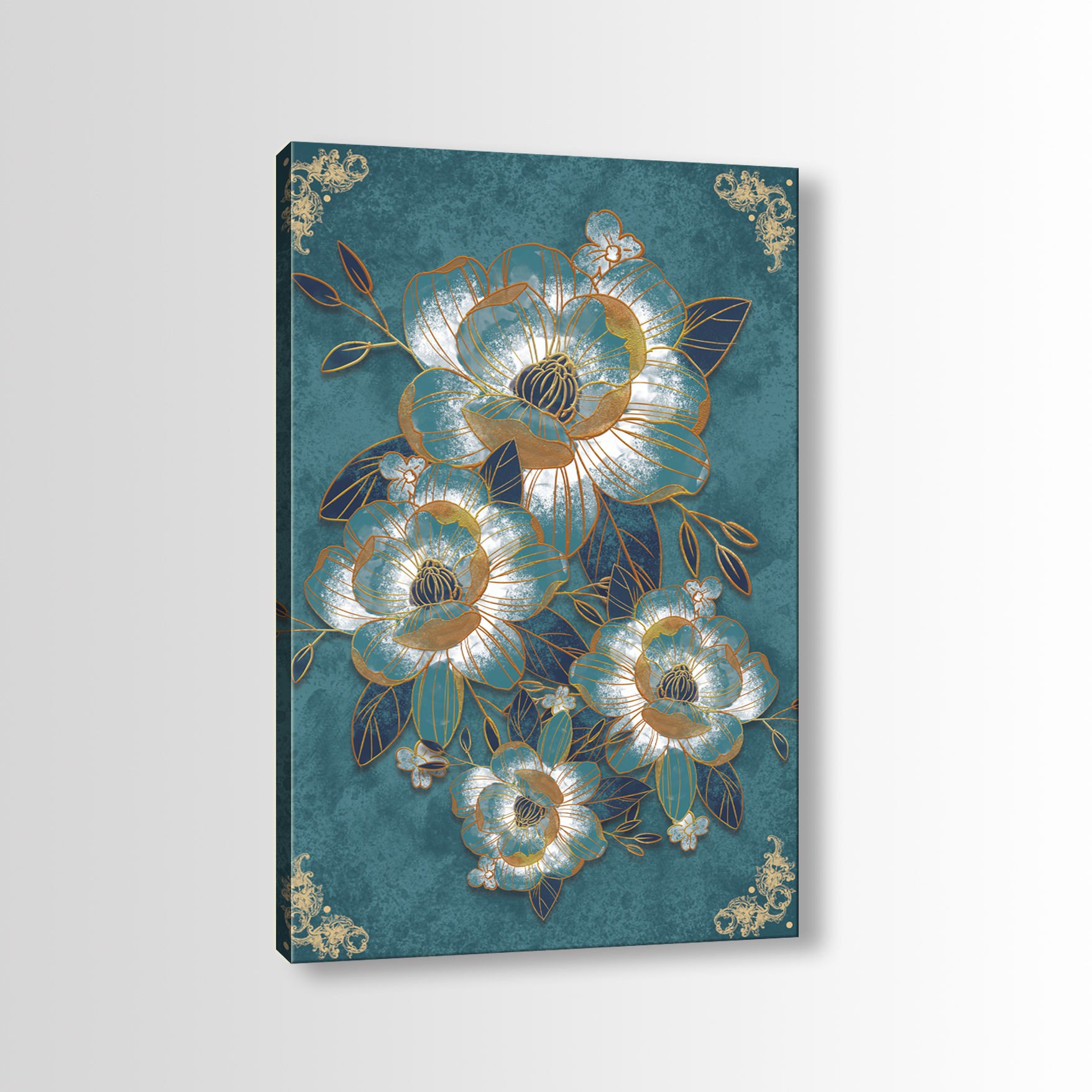 Çiçek Kanvas Tablo