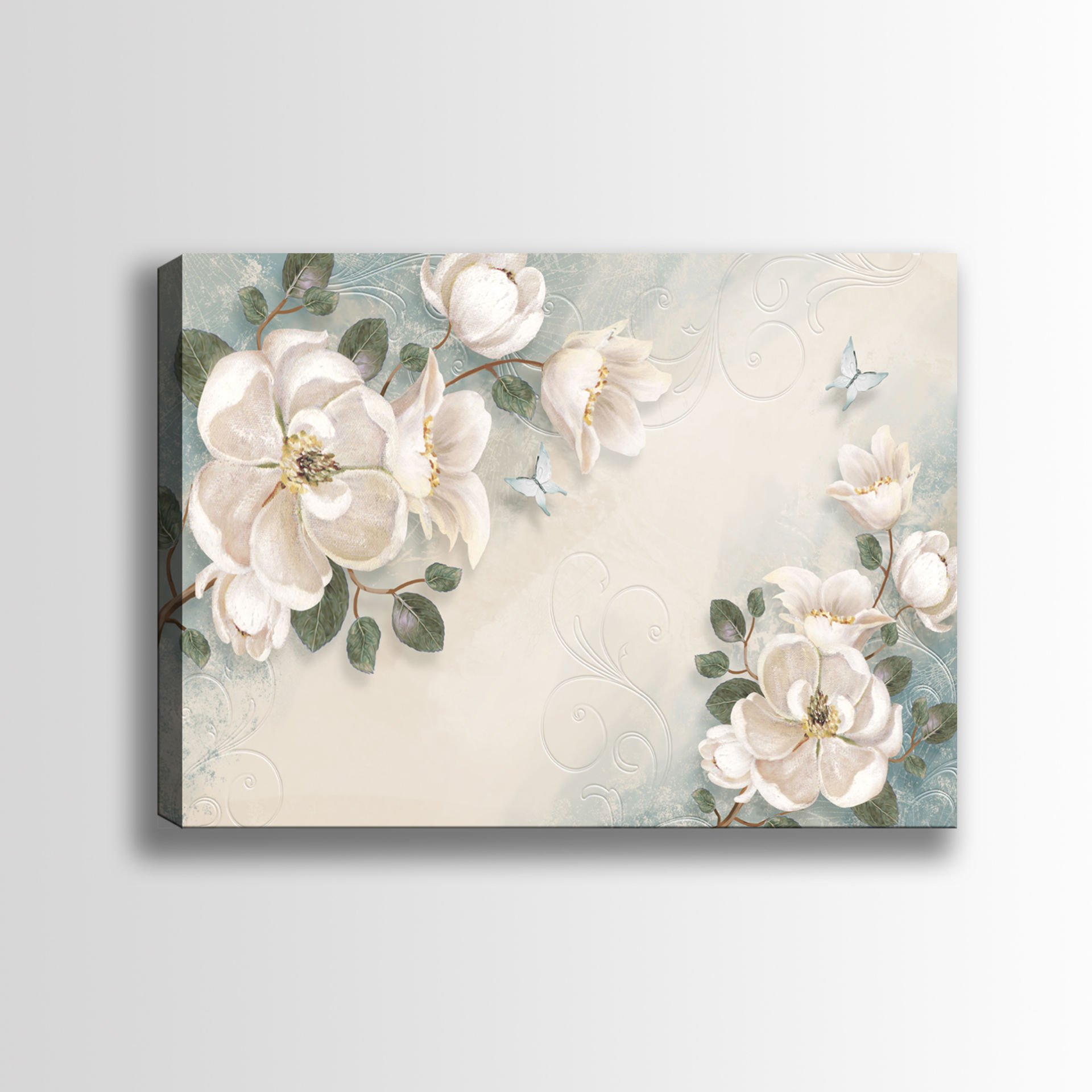 Çiçek Kanvas Tablo