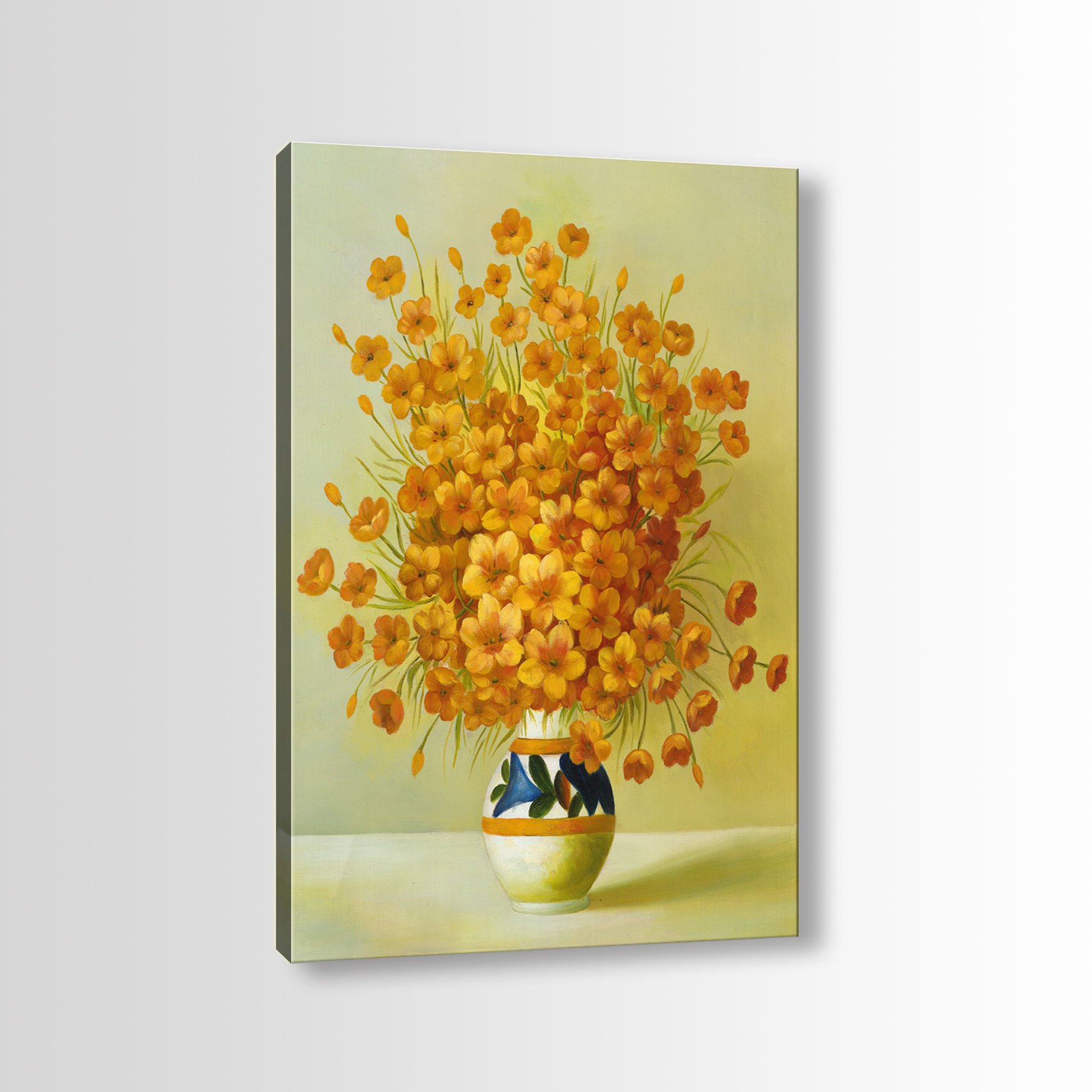 Çiçek Kanvas Tablo