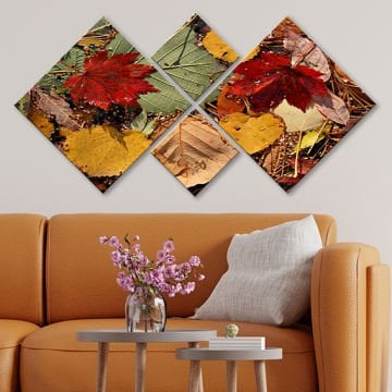 4 Parçalı Mdf Tablo