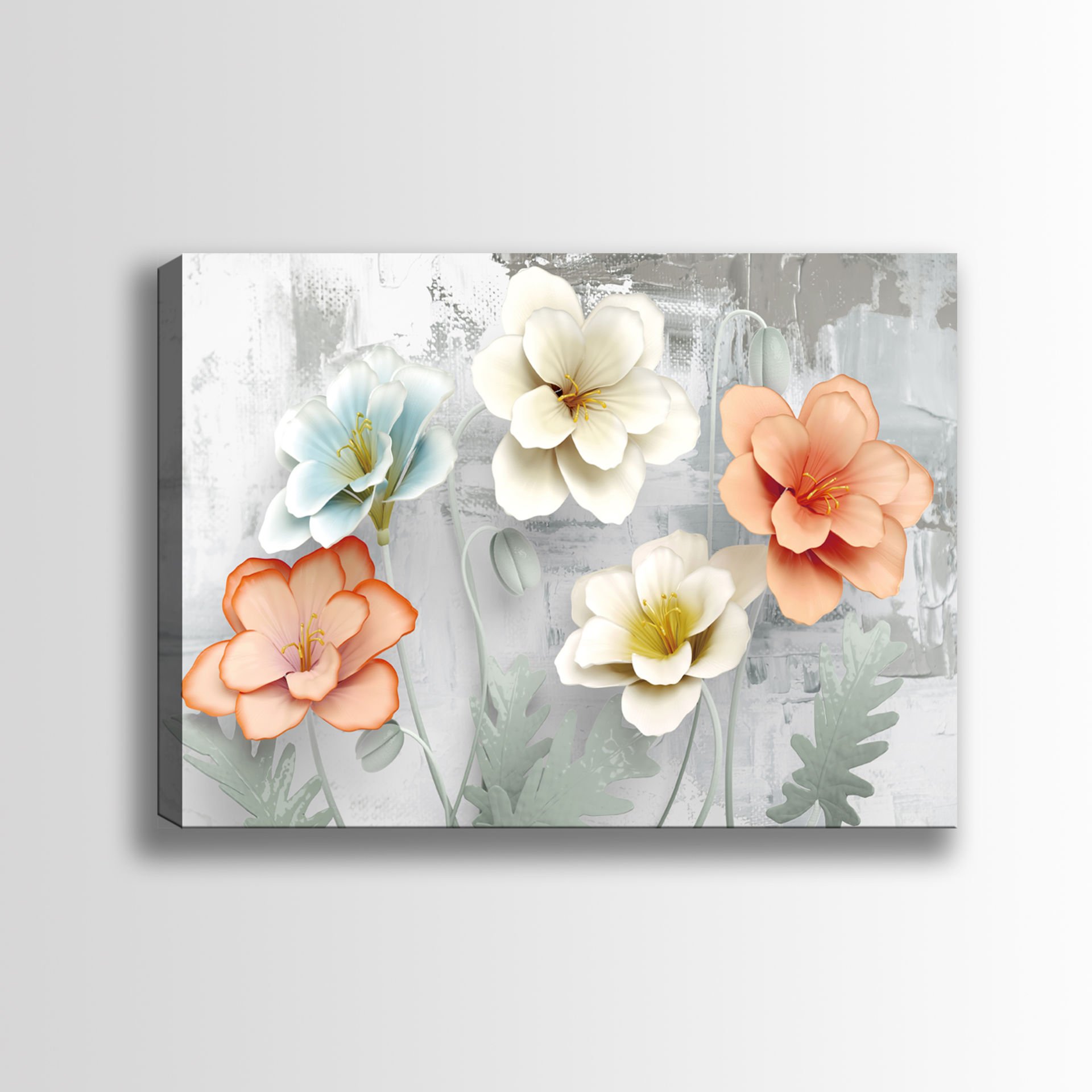 Çiçek Kanvas Tablo