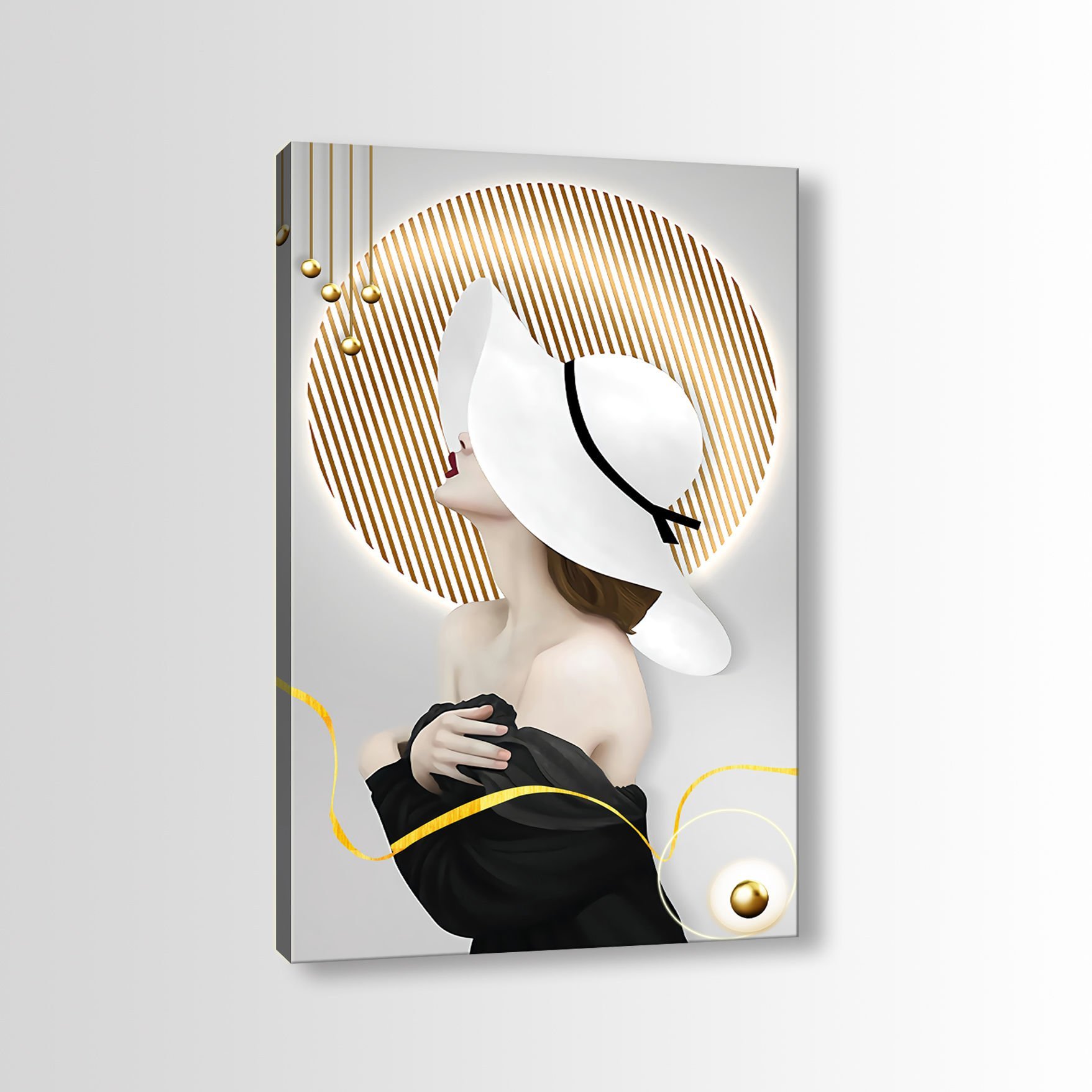 Portre ve İnsan Temalı Tablo