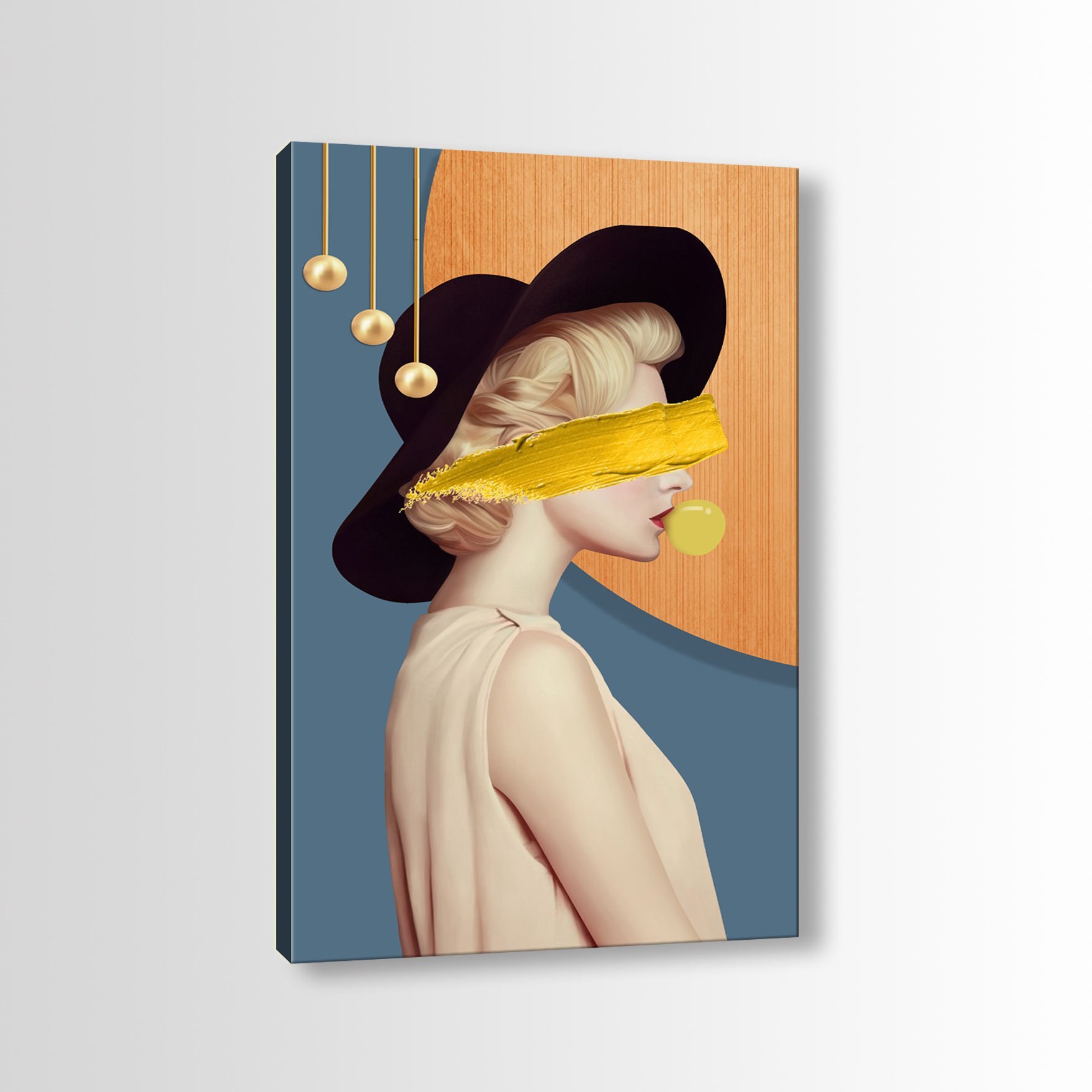 Portre ve İnsan Temalı Tablo