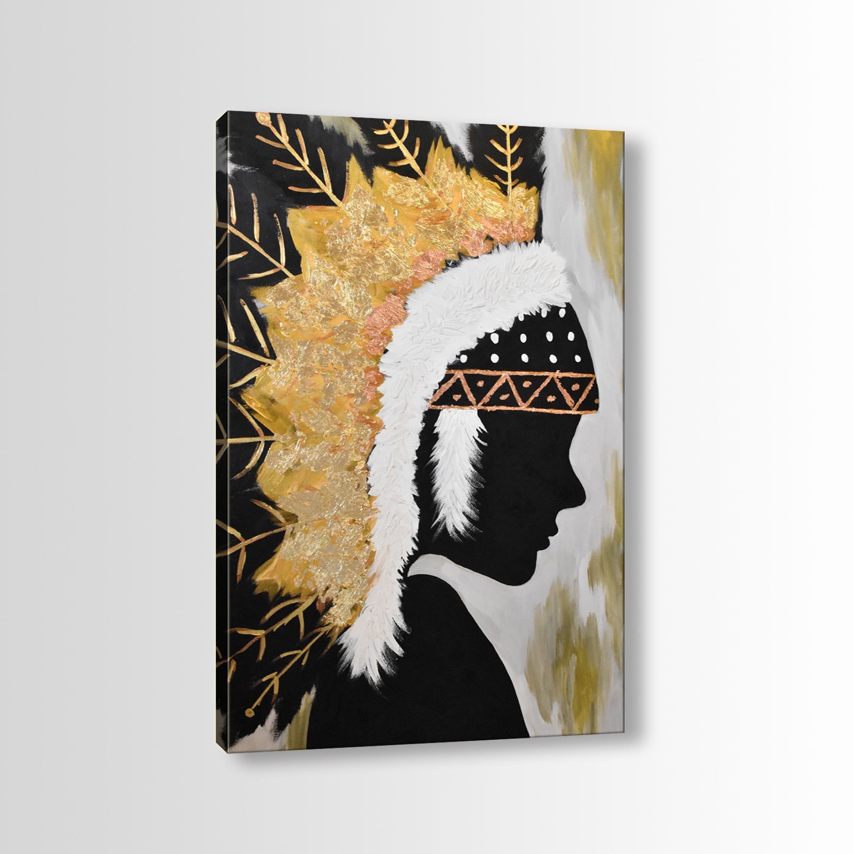 Portre ve İnsan Temalı Tablo